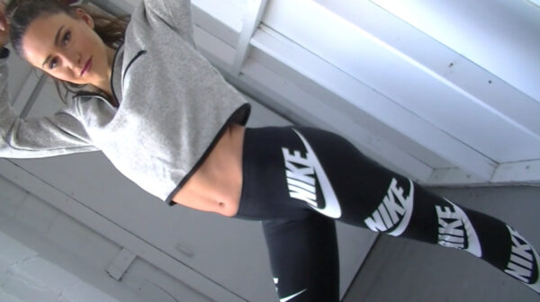 CC Posing for NIKE Video MOB