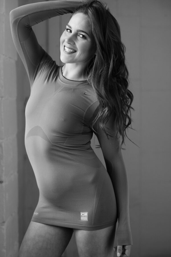 CC blk & whites wearing Nike & Lounge Lingerie MOB - Image 4