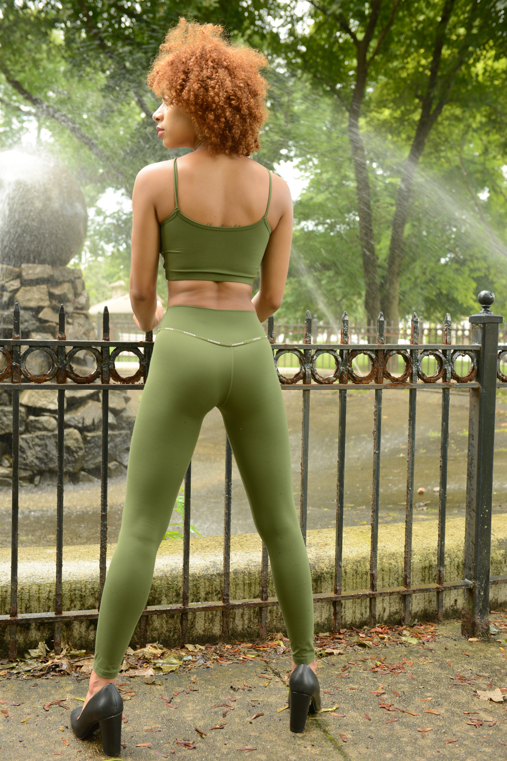 TY Olive Lounge Halter&Leggings 3 MOB